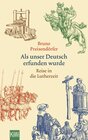 Buchcover Als unser Deutsch erfunden wurde