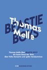 Buchcover Thomas Melle über Beastie Boys, die beste Band der Welt, über frühe Konzerte und späte Versäumnisse