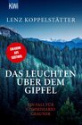 Buchcover Das Leuchten über dem Gipfel