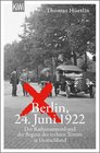 Buchcover Berlin, 24. Juni 1922