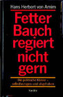 Buchcover Fetter Bauch regiert nicht gern