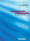 Buchcover Französische Grammatik für die Mittel- und Oberstufe / Grammatikbuch