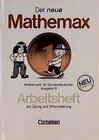 Buchcover Der neue Mathemax - Ausgabe N / 1. Schuljahr - Arbeitsheft