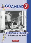 Buchcover Go Ahead. Ausgabe für sechsstufige Realschulen in Bayern / 7. Jahrgangsstufe - Schulaufgabentrainer mit Lösungen