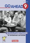 Buchcover Go Ahead. Ausgabe für sechsstufige Realschulen in Bayern / 9. Jahrgangsstufe - Schulaufgabentrainer mit Lösungen