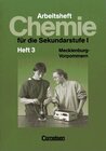 Buchcover Chemie für die Sekundarstufe I - Mecklenburg-Vorpommern / 10. Schuljahr - Arbeitsheft 3