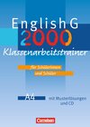 Buchcover English G 2000 - Ausgabe A / Band 4: 8. Schuljahr - Klassenarbeitstrainer mit Lösungen und CD