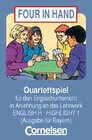 Buchcover Free and Easy - Spiele zu English H/Highlight - Ausgabe Bayern / 5. Jahrgangsstufe - Four in Hand