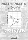 Buchcover Mathematik - Allgemeine Hochschulreife: Technik