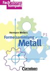 Buchcover Formelsammlung Metall