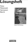 Buchcover Fokus Mathematik - Gymnasium Baden-Württemberg / Band 6 - Lösungen zum Schülerbuch