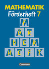 Buchcover Mathematik Förderschule - Förderhefte - Band 7