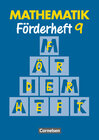 Buchcover Mathematik Förderschule - Förderhefte - Band 9