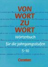 Buchcover Von Wort zu Wort - Bayern [1. Auflage] / Wörterbuch