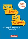 Buchcover Von Wort zu Wort - Aktualisierte Ausgabe 2006 / Schülerhandbuch Deutsch