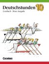 Buchcover Deutschstunden Lesebuch. Östliche Bundesländer und Berlin / 10. Schuljahr - Schülerbuch