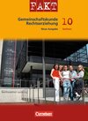 Buchcover Fakt - Oberschule Sachsen: Gemeinschaftskunde/Rechtserziehung / 10. Schuljahr - Schülerbuch