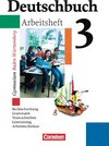 Buchcover Deutschbuch Gymnasium - Baden-Württemberg - Bisherige Ausgabe / Band 3: 7. Schuljahr - Arbeitsheft mit Lösungen