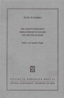 Buchcover Die okzitanischen Bibelübersetzungen des Mittelalters