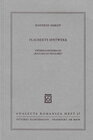 Buchcover Flauberts Spätwerk