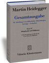 Buchcover Metaphysik und Nihilismus. 1. Die Überwindung der Metaphysik (1938/39) 2. Das Wesen des Nihilismus (1946-48)