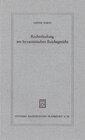 Buchcover Rechtsfindung am byzantinischen Reichsgericht