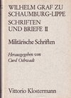 Buchcover Schriften und Briefe