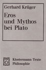 Buchcover Eros und Mythos bei Plato