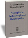 Buchcover Philosophische Anthropologie und Handlungslehre