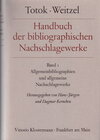 Buchcover Handbuch der bibliographischen Nachschlagewerke / Handbuch der bibliographischen Nachschlagewerke