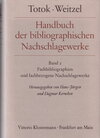 Buchcover Handbuch der bibliographischen Nachschlagewerke / Handbuch der bibliographischen Nachschlagewerke