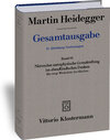Buchcover Nietzsches metaphysische Grundstellung im abendländischen Denken: Die ewige Wiederkehr des Gleichen (Sommersemester 1937