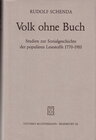 Buchcover Volk ohne Buch