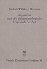 Buchcover Augustinus und die phänomenologische Frage nach der Zeit
