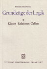 Buchcover Grundzüge der Logik II