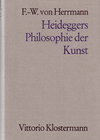Buchcover Heideggers Philosophie der Kunst. Eine systematische Interpretation der Holzwege-Abhandlung "Der Ursprung des Kunstwerke