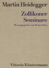 Buchcover Zollikoner Seminare