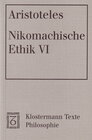Buchcover Nikomachische Ethik VI