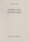 Buchcover Einführung in die Philosophie