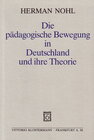 Buchcover Die pädagogische Bewegung in Deutschland und ihre Theorie