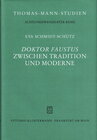 Buchcover Doktor Faustus zwischen Tradition und Moderne