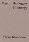 Buchcover Holzwege