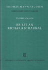 Buchcover Briefe an Richard Schaukal