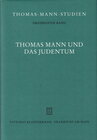 Buchcover Thomas Mann und das Judentum