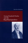 Buchcover Georg Friedrich Puchta und die "Begriffsjurisprudenz"