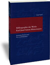 Buchcover Bibliographie der Werke Karl Josef Anton Mittermaiers