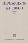 Buchcover Thomas Mann Jahrbuch