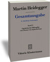 Buchcover Geschichte der Philosophie von Thomas von Aquin bis Kant. (Wintersemester 1926/27)
