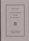 Buchcover Theodor Mommsen. Eine Biographie in vier Bänden