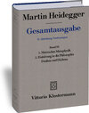 Buchcover 1. Nietzsches Metaphysik (für Wintersemester 1941/42 angekündigt, aber nicht gehalten) 2. Einleitung in die Philosophie 
